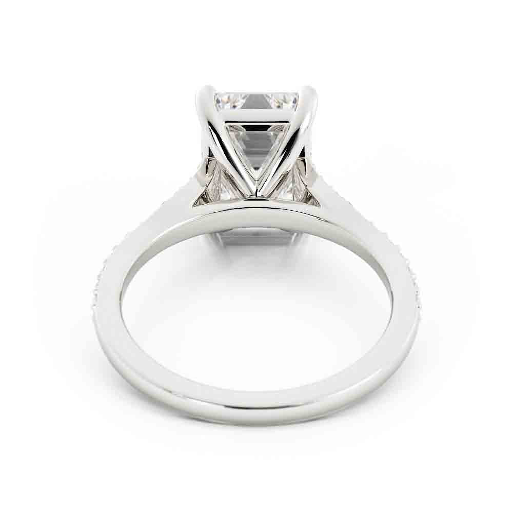 Emerald Cut Diamond Ring