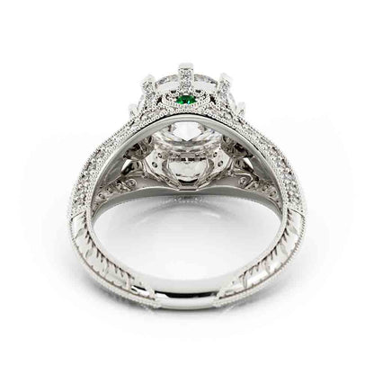 Vintage Round Diamond Ring