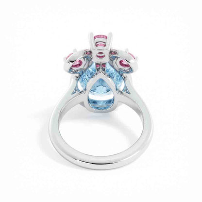 Right Hand Colored Stone Ring