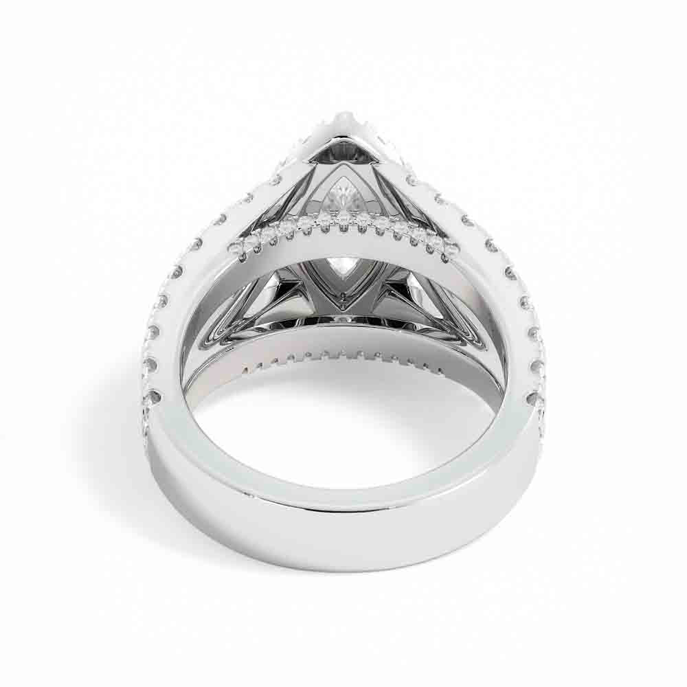 Fashion Diamond Marquise Ring