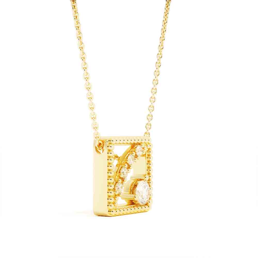 0743 – Sq dia pendant LM