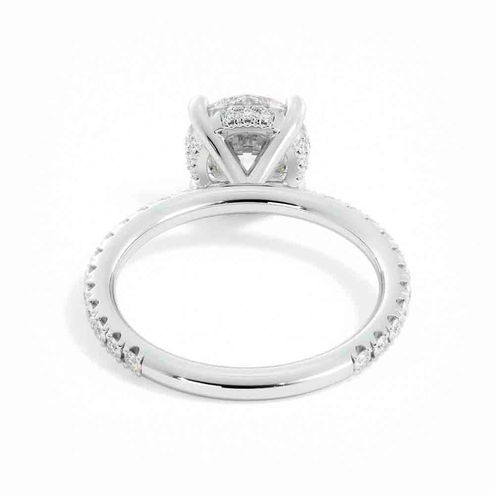 Delicate Diamond Solitaire Ring