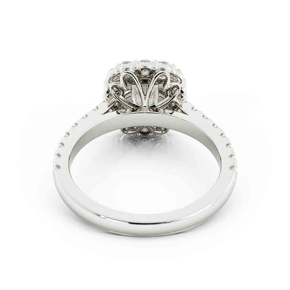 Radiant Diamond Engagement Ring
