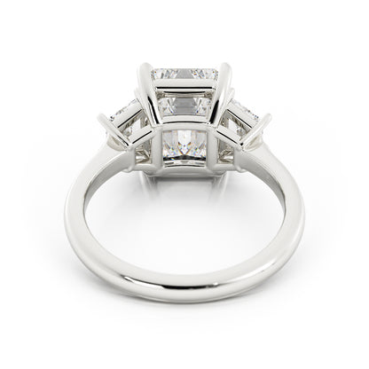 3 Stone Emerald Cut