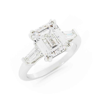 Classic 3 Stone Engagement Ring