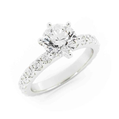 Round Diamond Engagement Ring