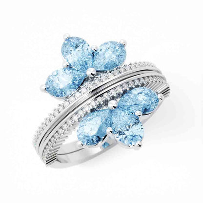 Surround Your Solitaire With This Fashionable Guard Set