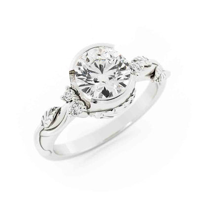 Organic Diamond Ring