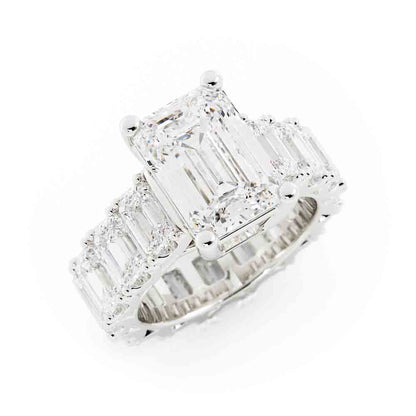 Emerald Cut Diamond Ring