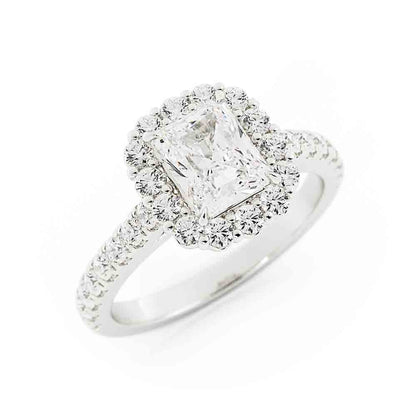 Radiant Diamond Engagement Ring