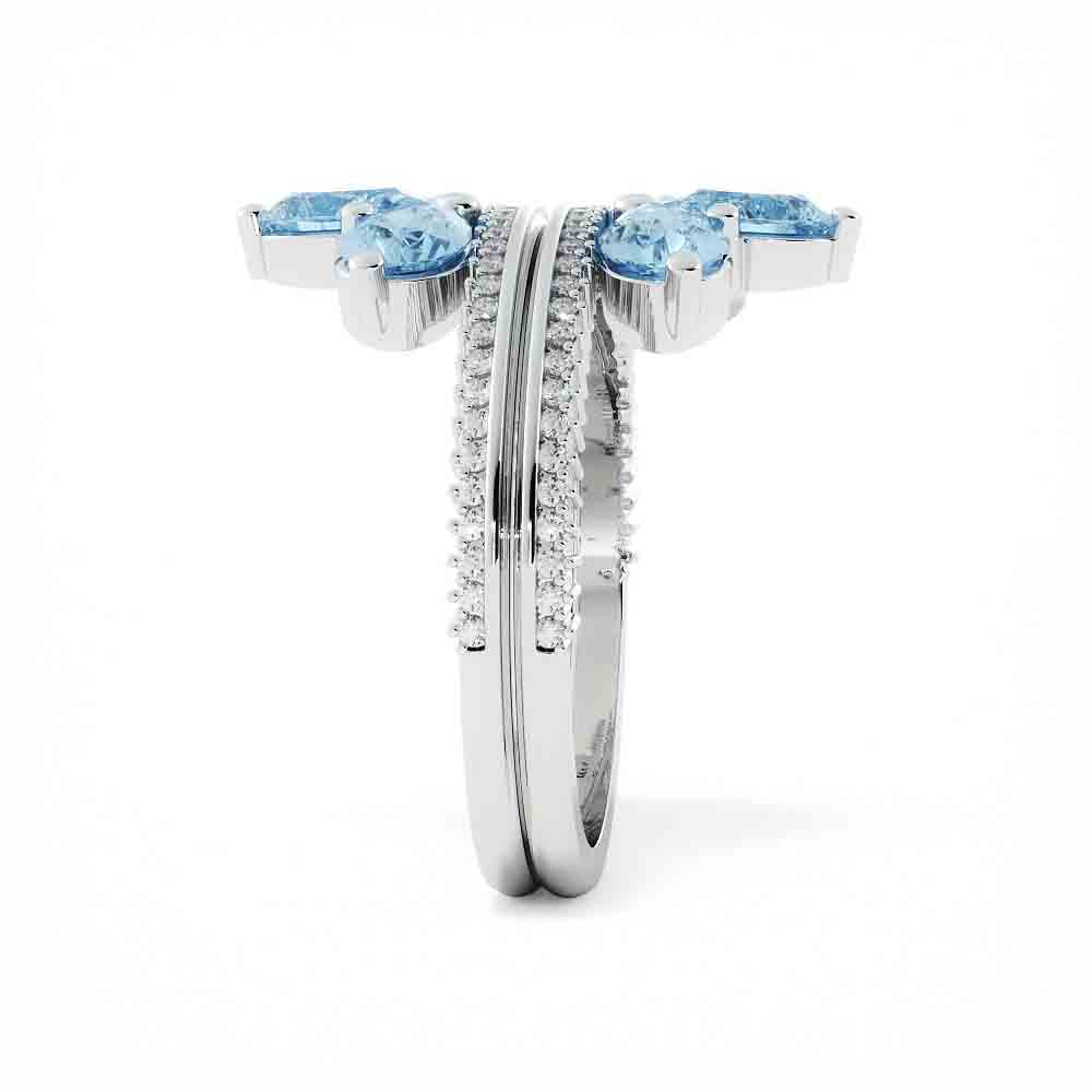 Surround Your Solitaire With This Fashionable Guard Set