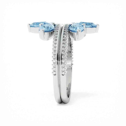 Surround Your Solitaire With This Fashionable Guard Set
