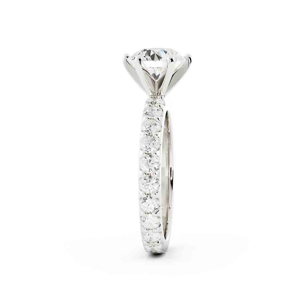 Round Diamond Engagement Ring