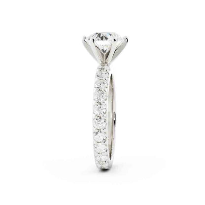 Round Diamond Engagement Ring