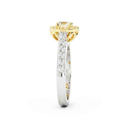 Halo Diamond Ring