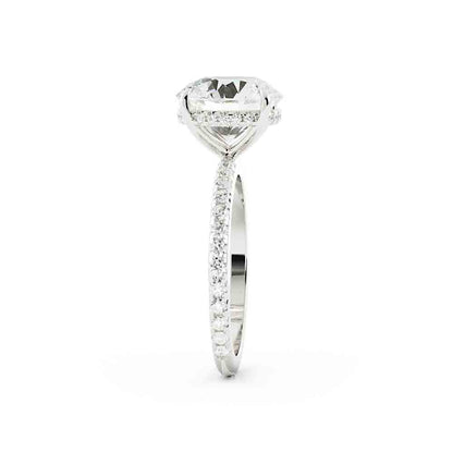 Large Round Diamond Ring