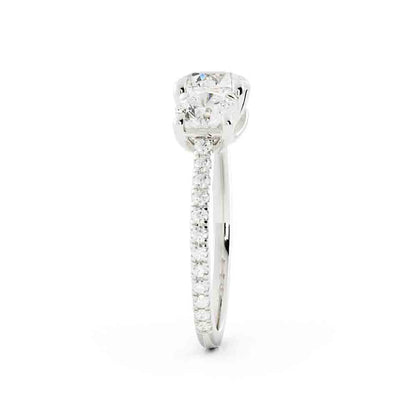 Three Stone Diamond Ring