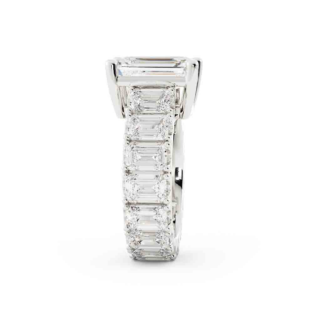 Emerald Cut Diamond Ring