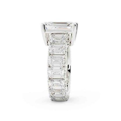 Emerald Cut Diamond Ring
