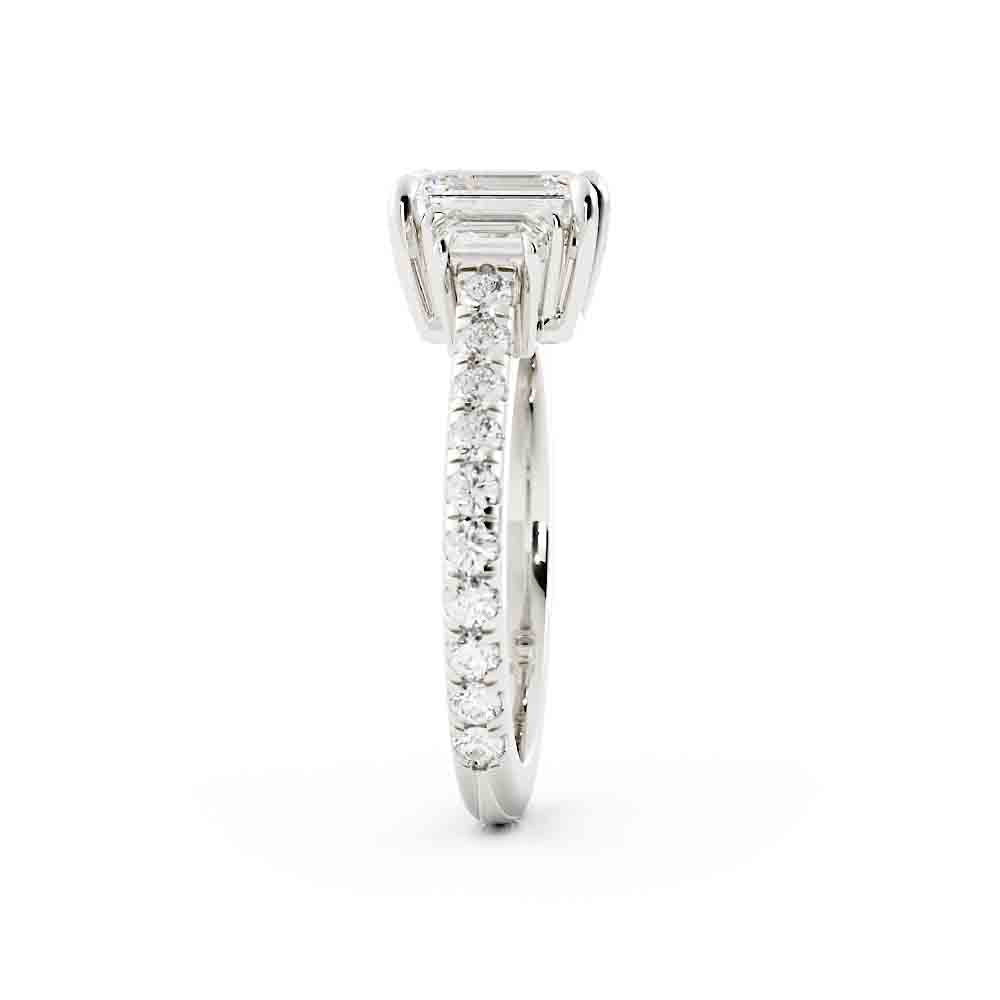 Emerald Cut with Traps