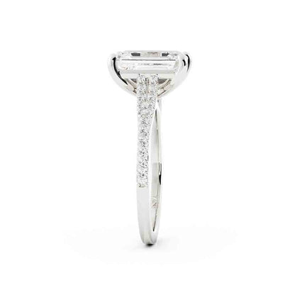 Emerald Cut Diamond Ring