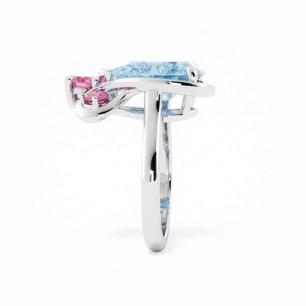 Right Hand Colored Stone Ring