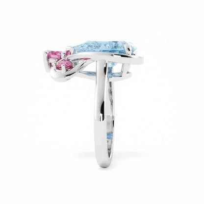 Right Hand Colored Stone Ring