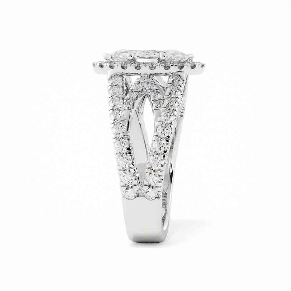 Fashion Diamond Marquise Ring