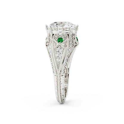 Vintage Round Diamond Ring