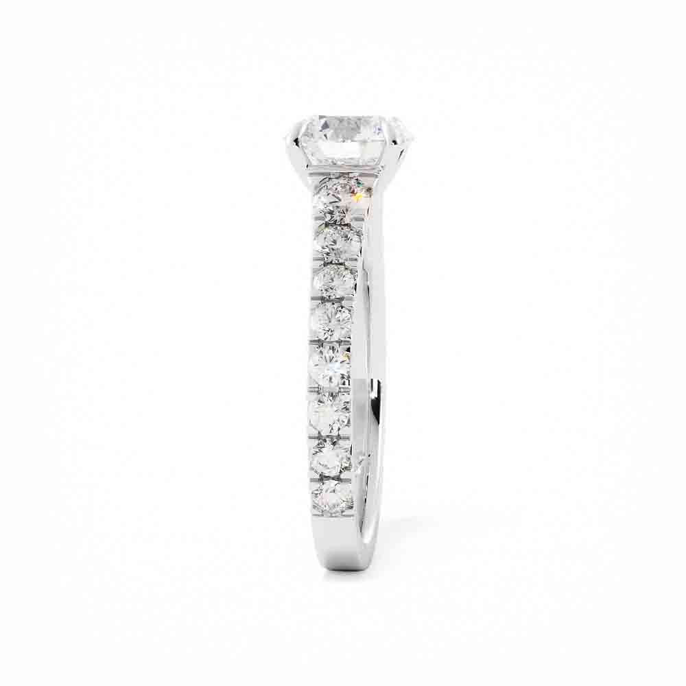 Rd Graduated Diamonds In Engagement