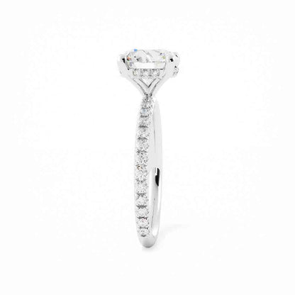 Delicate Diamond Solitaire Ring