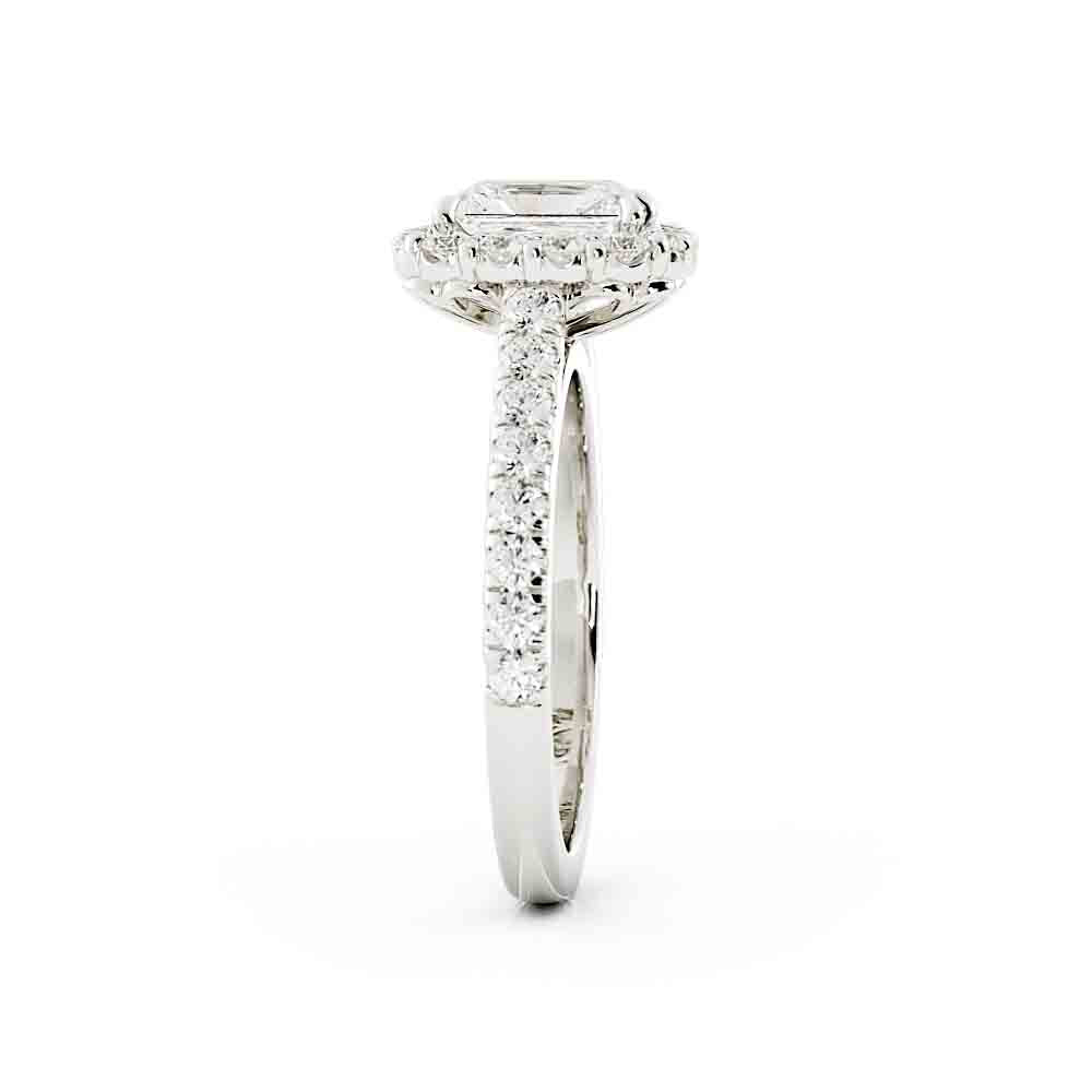 Radiant Diamond Engagement Ring