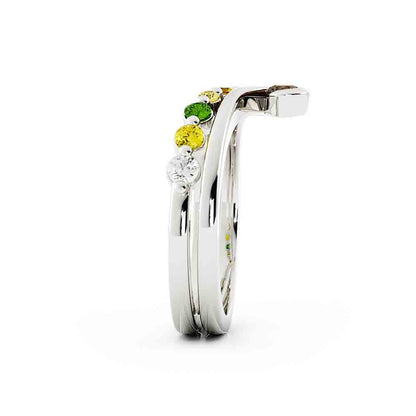 Colored Diamond Fashion Ring