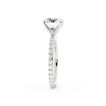 Classic Rd Diamond Engagement Ring