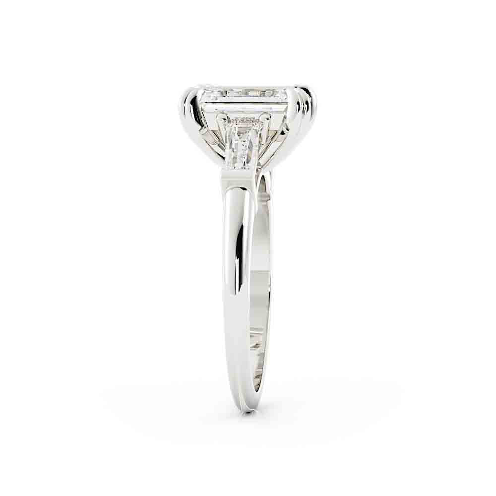 Classic 3 Stone Engagement Ring