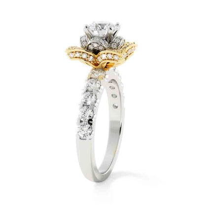 Flower Diamond Ring