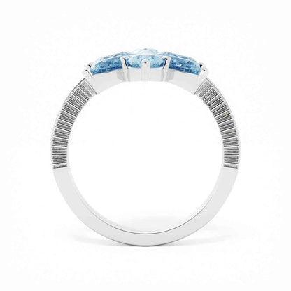 Surround Your Solitaire With This Fashionable Guard Set
