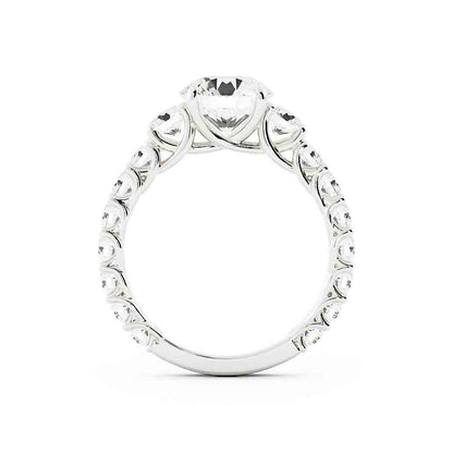 Customer Diamond For The Three Center Stone