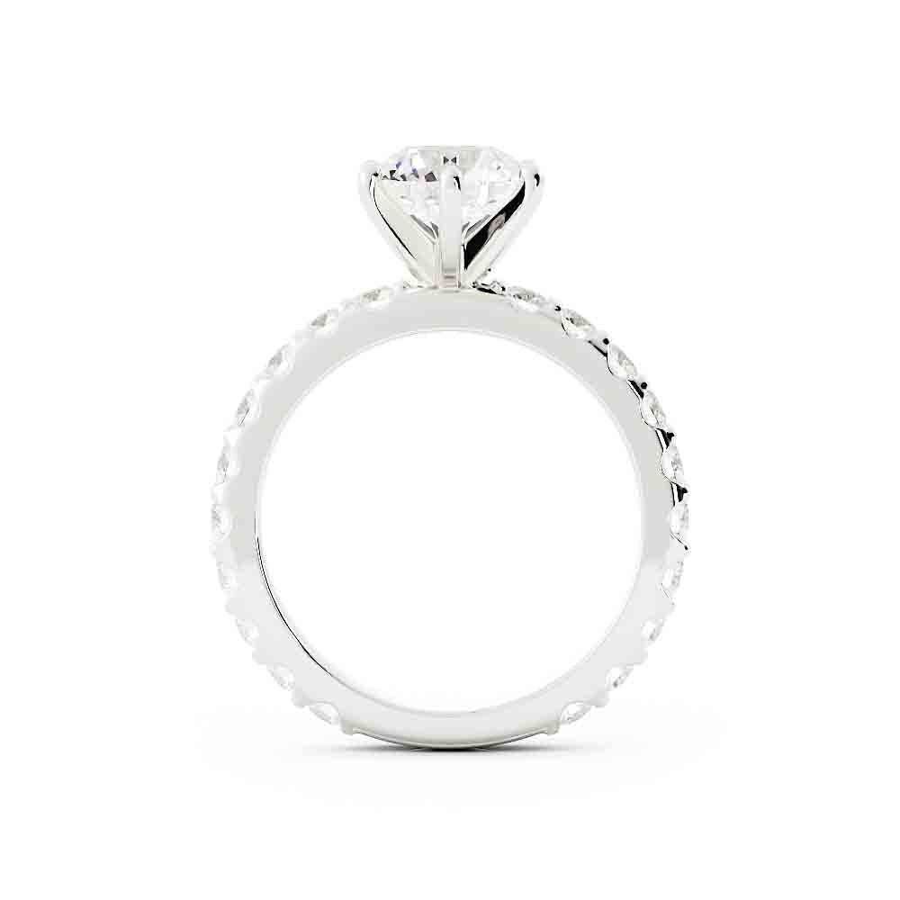 Round Diamond Engagement Ring