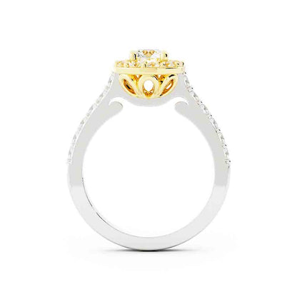 Halo Diamond Ring