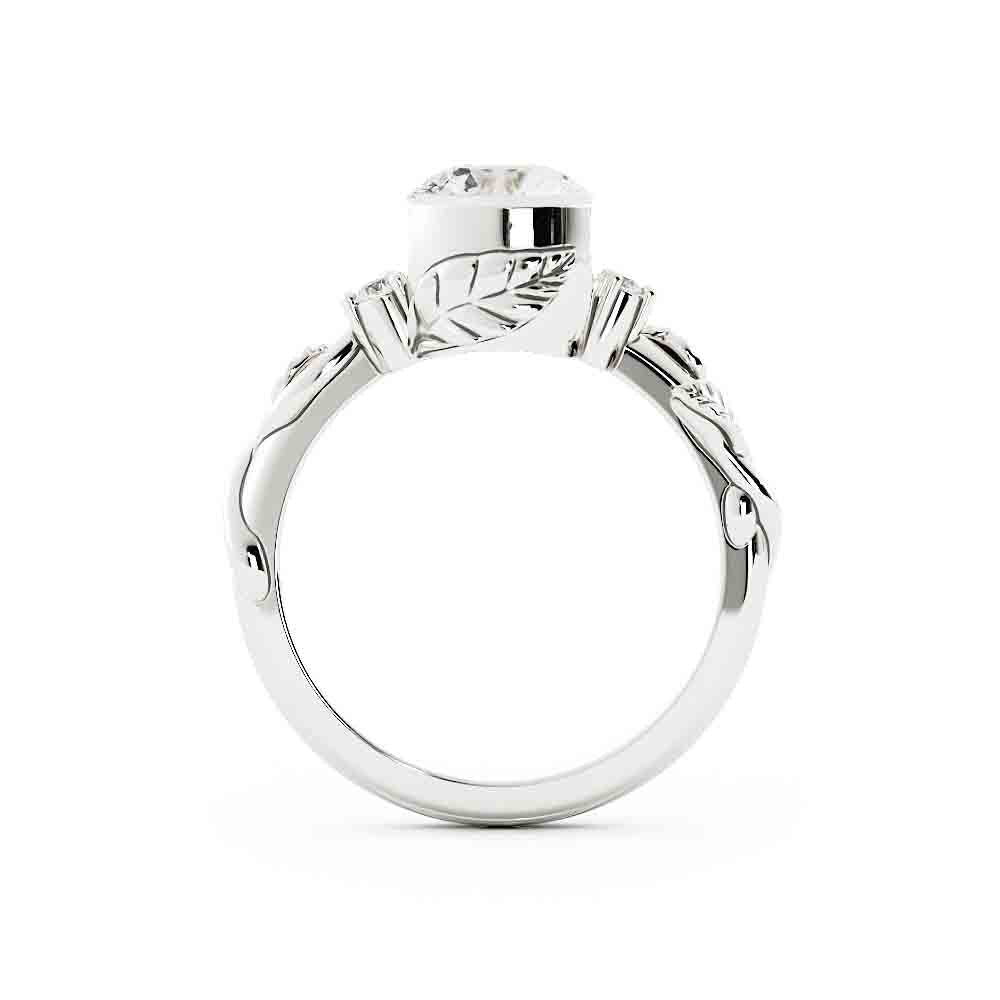 Organic Diamond Ring