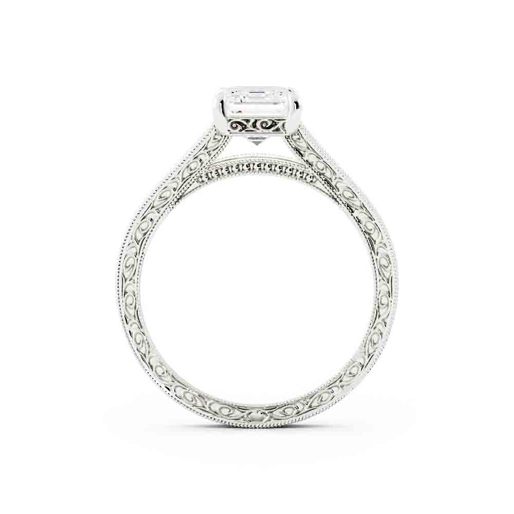 Split Shank Diamond Ring