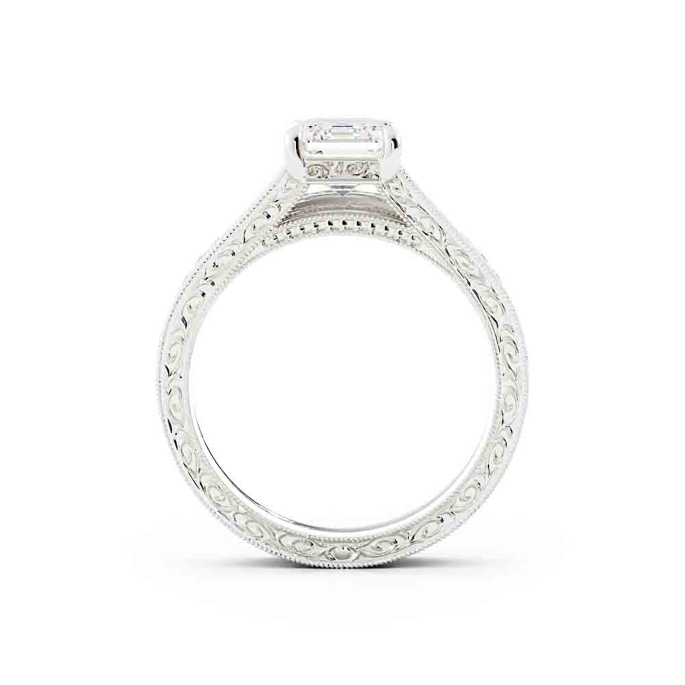 Split Shank Diamond Ring Set