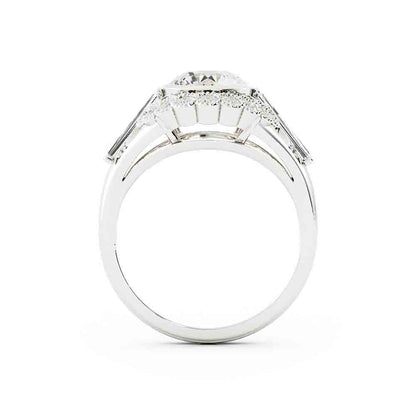 Vintage Designed Ring with Bag Sides