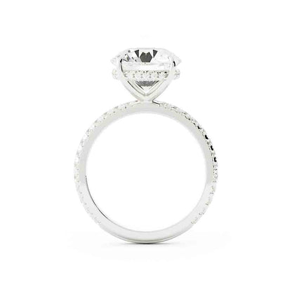 Large Round Diamond Ring