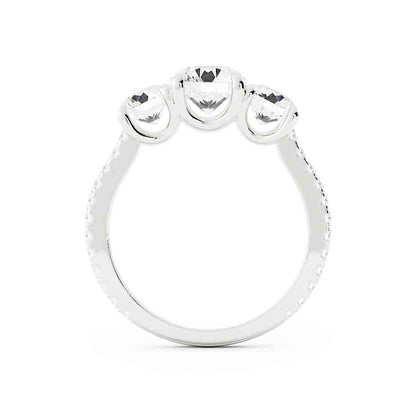 Three Stone Diamond Ring