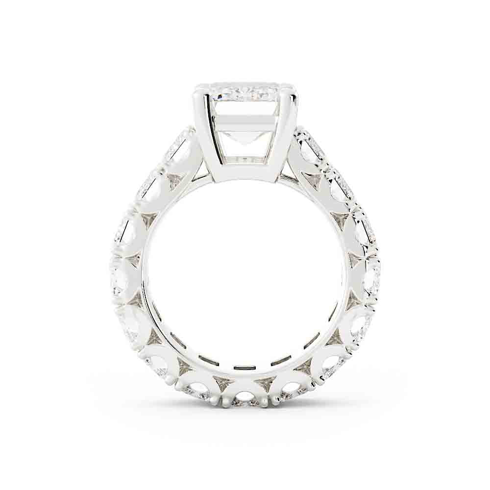 Emerald Cut Diamond Ring