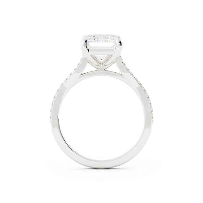 Emerald Cut Diamond Ring