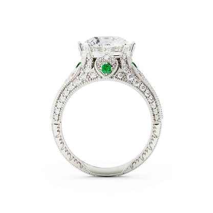 Vintage Round Diamond Ring