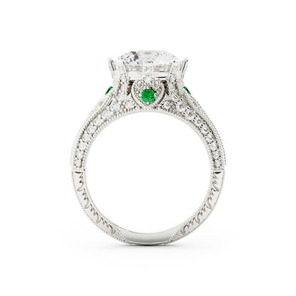 Vintage Round Diamond Ring